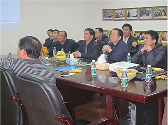 國家煤監(jiān)局科技裝備司副司彎效杰先生一行蒞臨我公司視察工作