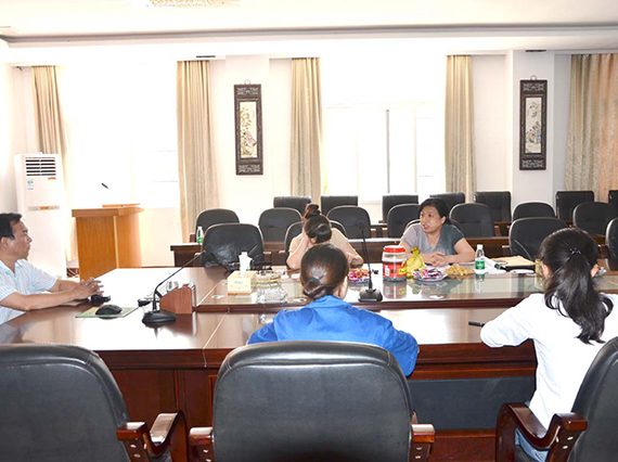 湖南省企業(yè)質(zhì)量信用等級(jí)評(píng)定委員會(huì)專家一行到我公司進(jìn)行AAA等級(jí)現(xiàn)場(chǎng)檢查