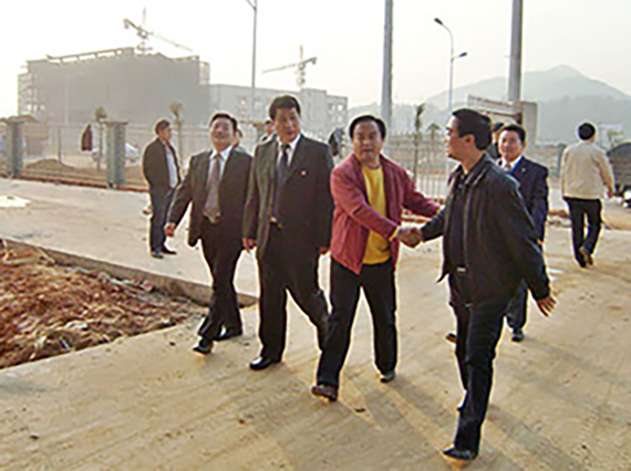 韶山市市委書記楊真平蒞臨我公司指導工作！