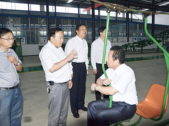 中國煤炭機械工業(yè)協(xié)會理事長張勇蒞臨我公司檢查、指導(dǎo)工作