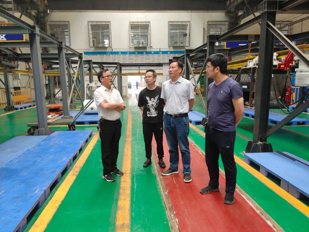 湖南工程學院蒞臨我司視察