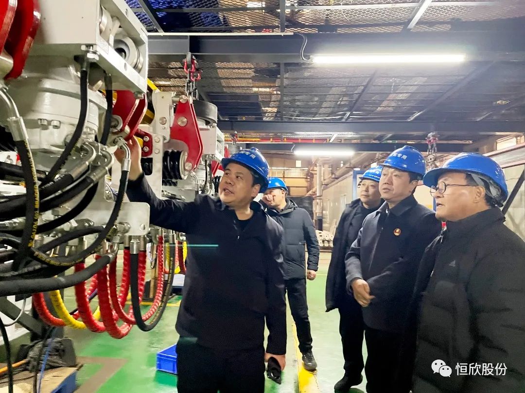 平煤神馬集團領(lǐng)導(dǎo)蒞臨我司視察